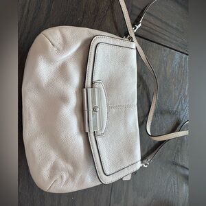 Coach brand leather small crossbody purse